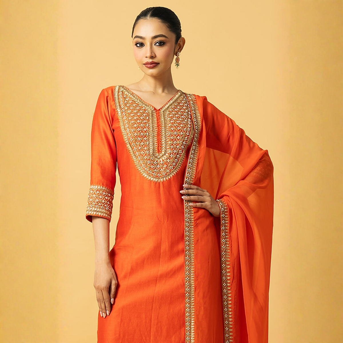 3-Pack Kurti Sets with Dupattas – Stylish, Versatile, and Ready for Every Occasion | KD-08