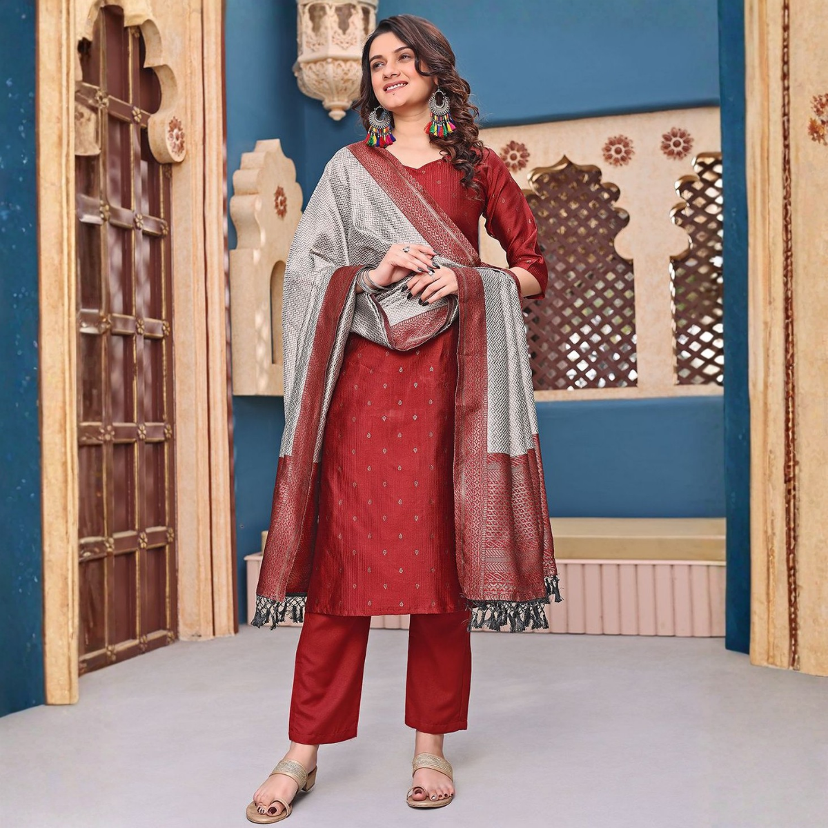 3-Pack Kurti Sets with Dupattas – Stylish, Versatile, and Ready for Every Occasion | KD-04